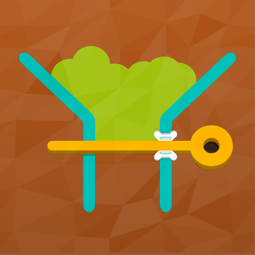 Colored Water and Pin